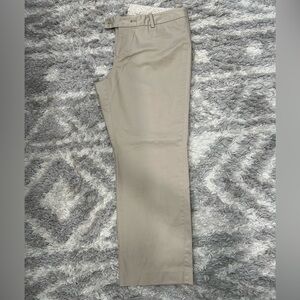 Banana Republic Straight Leg Pants in Light Khaki
